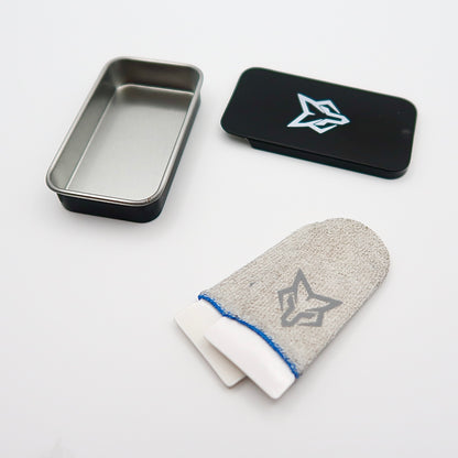 V6 Finger Sleeves for Mobile Gaming (1 Pairs) "Sarafox"